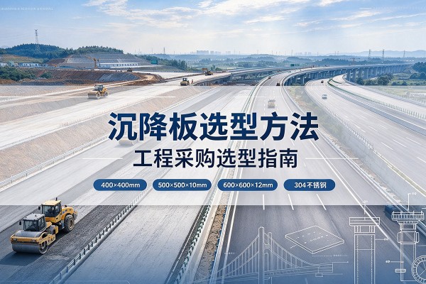 桐乡沉降板选择方法
