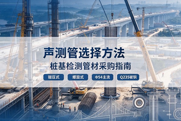 桐乡声测管选型标准