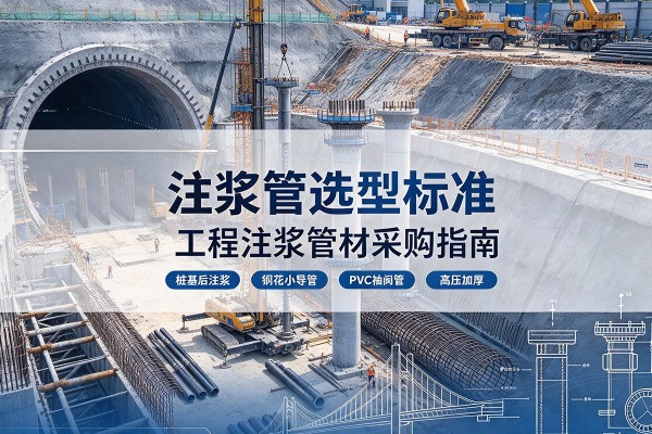 桐乡注浆管选型标准