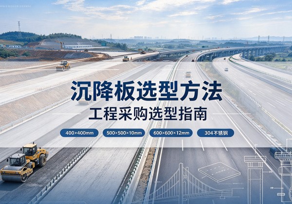 桐乡沉降板选择方法