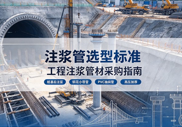 桐乡注浆管选型标准
